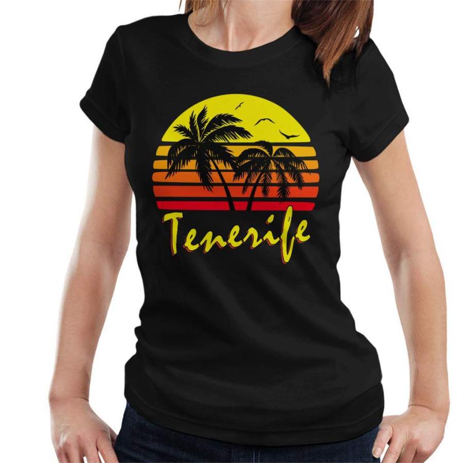 Tenerife Vintage Sun Women’s T-Shirt
