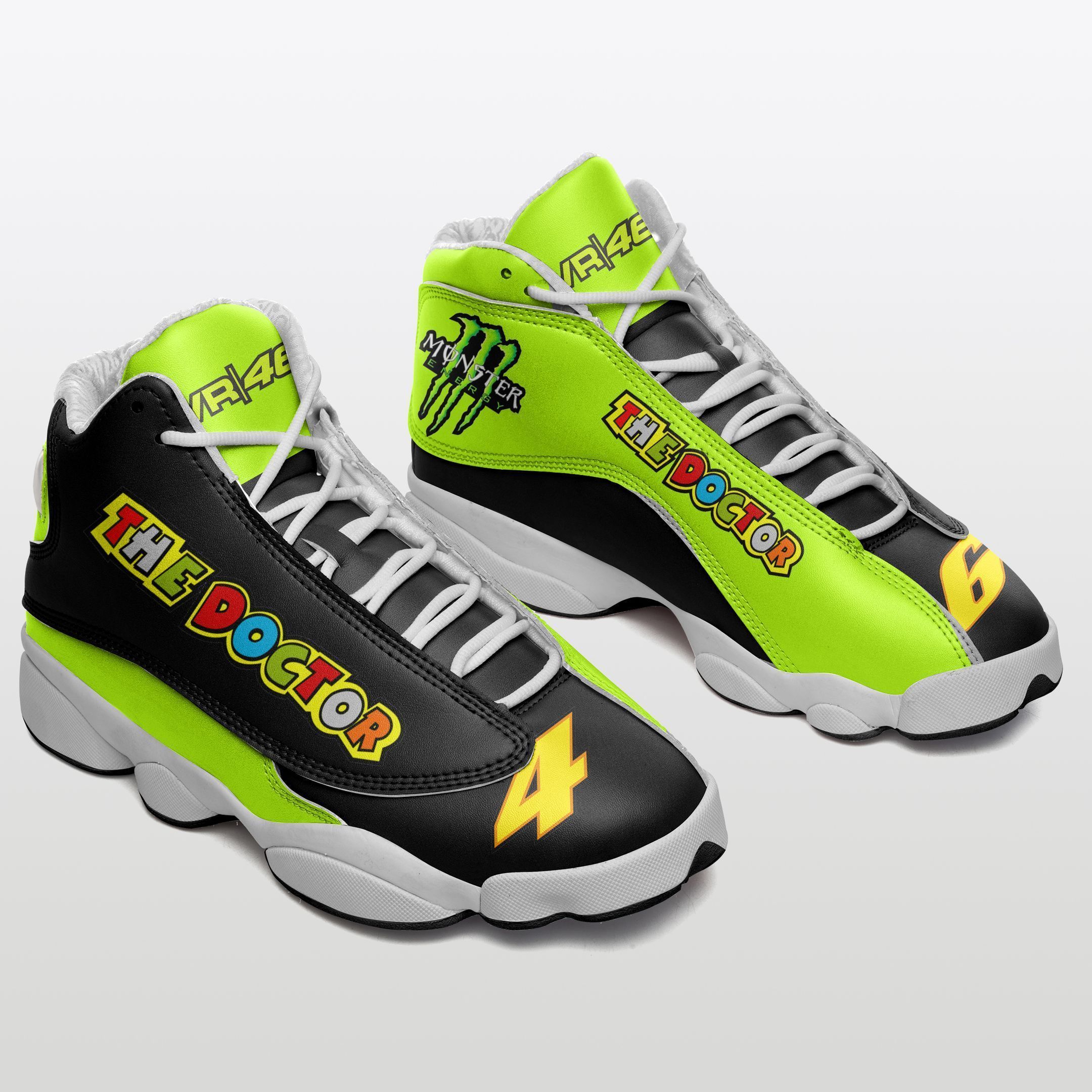 Vr46 Bdaht Air Jd13 Shoes Ver1 Greenyellow Sneakers Air Jordan 13 ...