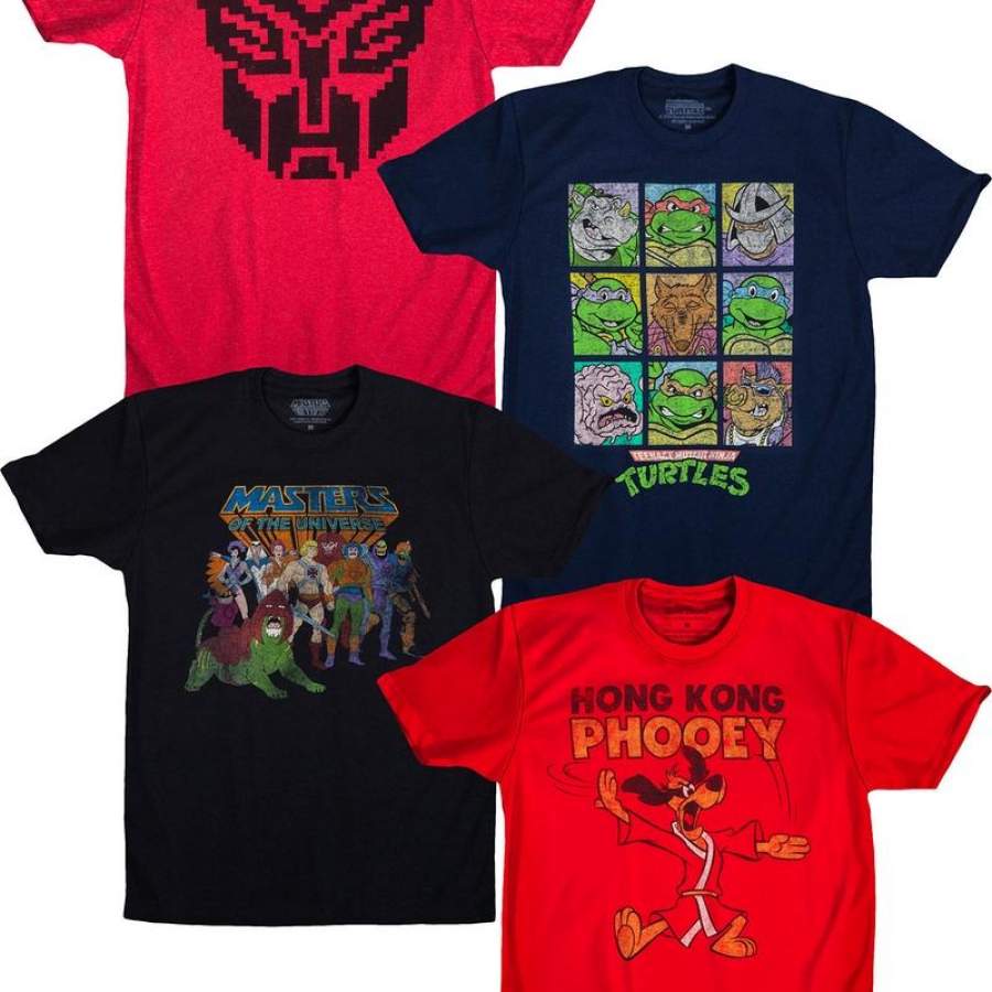 Classic 80s Cartoons T-Shirt Pack