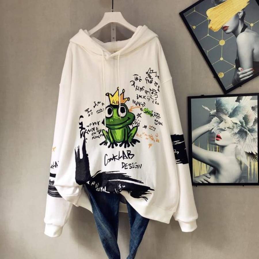 Kawaii Frog Hoodie