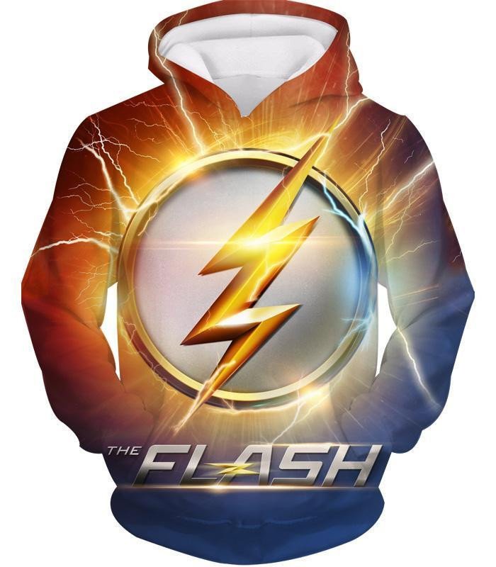 Dc Comics The Flash Symbol Hoodie - Superhero 3D Hoodies And Clothing Hoodie New Hoodies