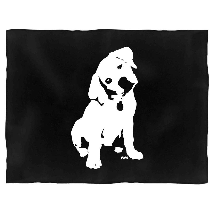 Labrador Retriever Puppy Party Niece Gift Nephew Christmas Monofaces Dog Themed Blanket