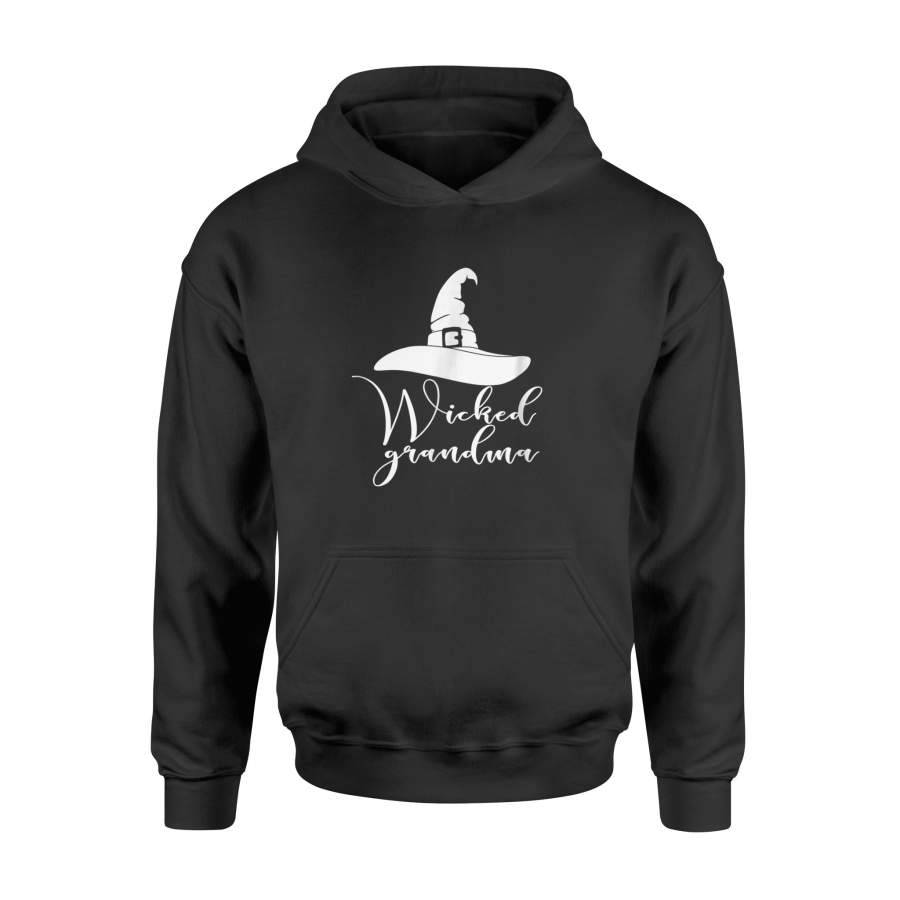 Halloween Grandma Shirt-Cute Wicked Witch Hat – Standard Hoodie