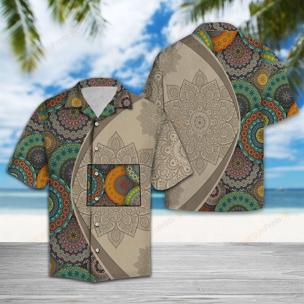 Wyoming Mandala Hawaiian Shirt Ha13182