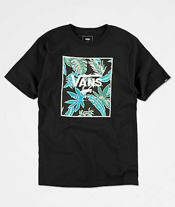 Vans Print Box Black Shirt