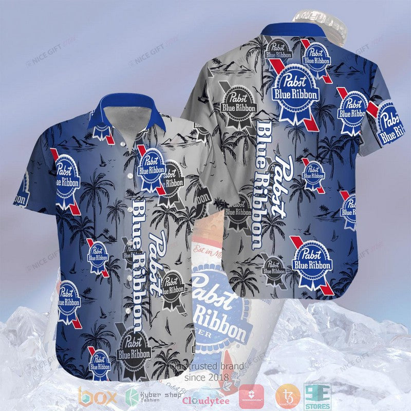 Pabst Blue Ribbon Hawaii Shirt Ha59069