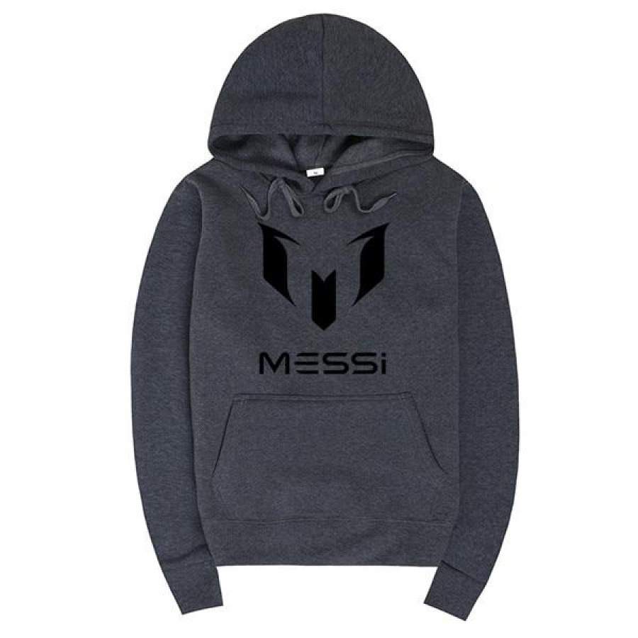 SJ New Fashion Hoodies Men MESSI Print Casual Sportswear Man Hoody Long-sleeved Sweatshirt Slim Fit Mens Hoodie