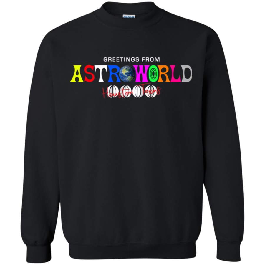 Memo Apparel Astroworld – Houston, Texas Pullover Sweatshirt