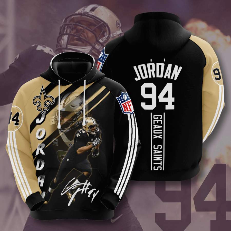 New Orleans Saints Cameron Jordan Hoodie Unisex 3D All Over Print