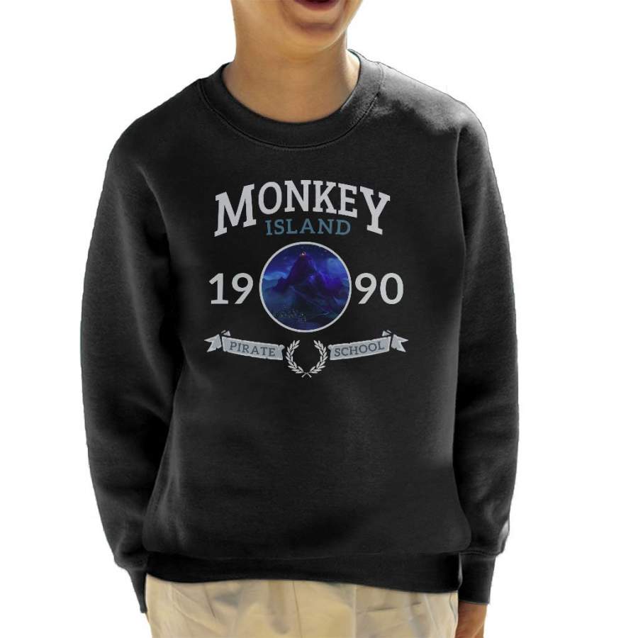 Monkey Island Pirate School Kid’s Sweatshirt