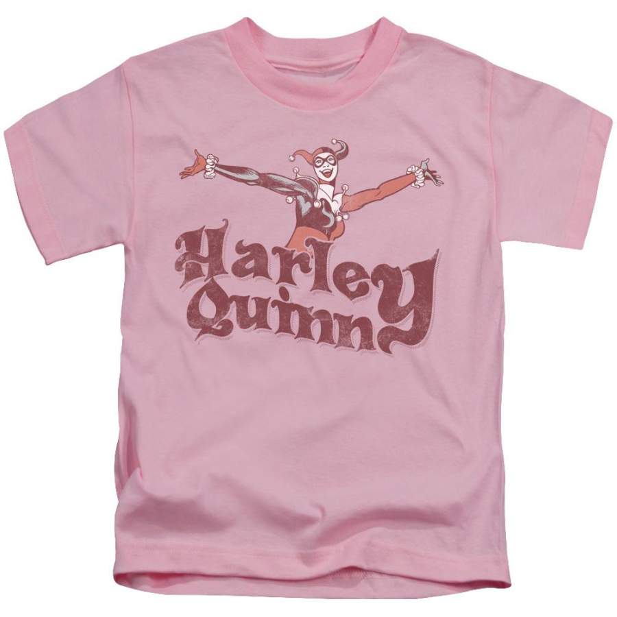 DC Comics Harley Hop Vintage Kid’s T-Shirt (Ages 4-7)