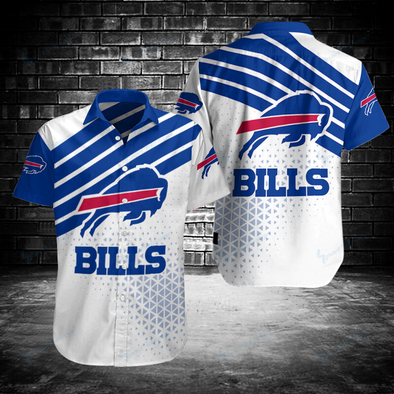 Buffalo Bills Button Shirt Bg778