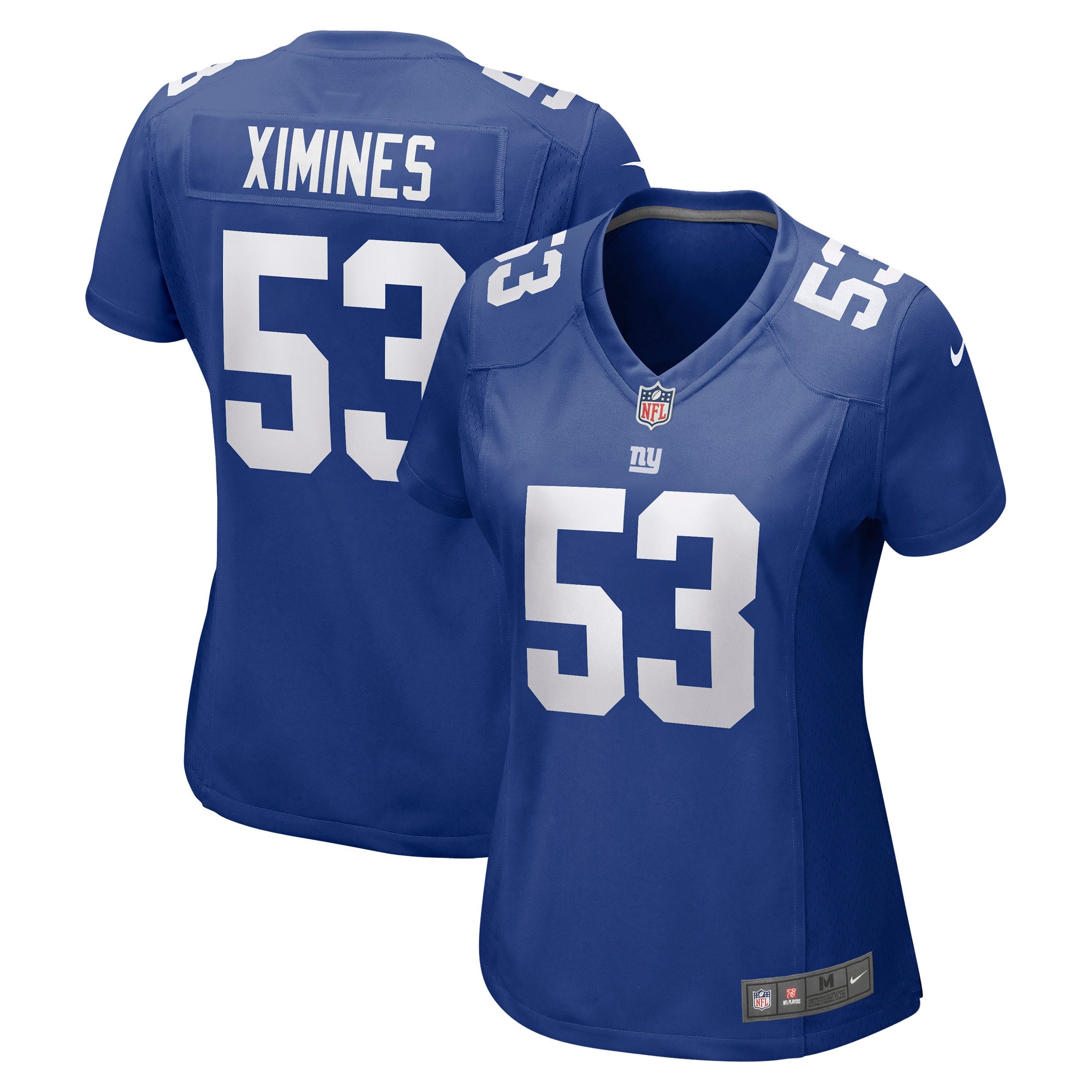 Oshane Ximines New York Giants Women's Game Jersey – Royal