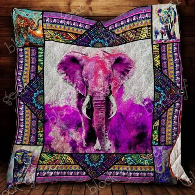 African Elephant Hippie Quilt SS300 Block Of Gear™