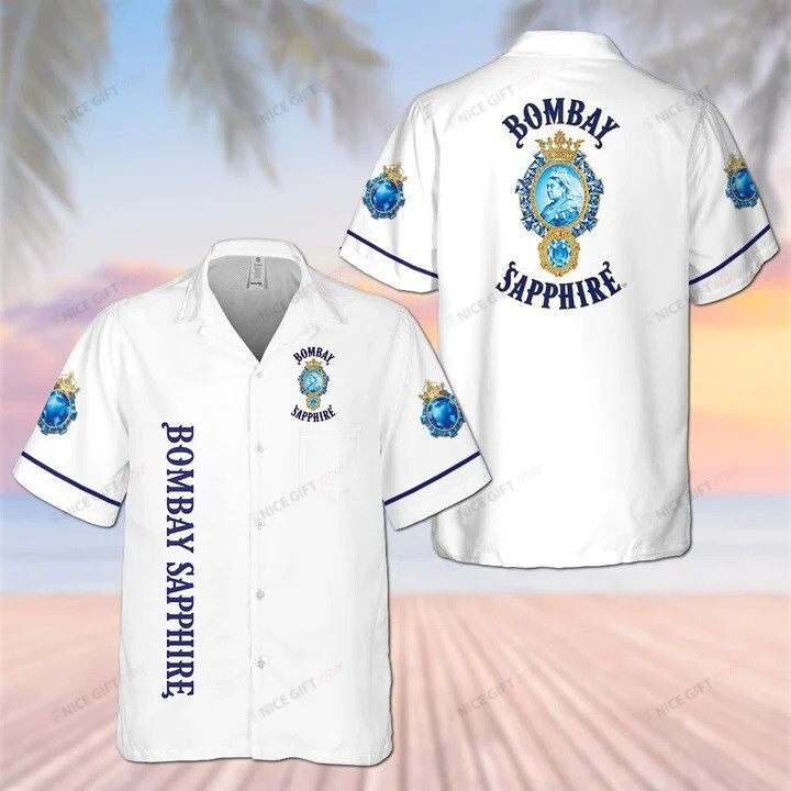 Bombay Sapphire Hawaiian Shirt 3Hs-X9S8