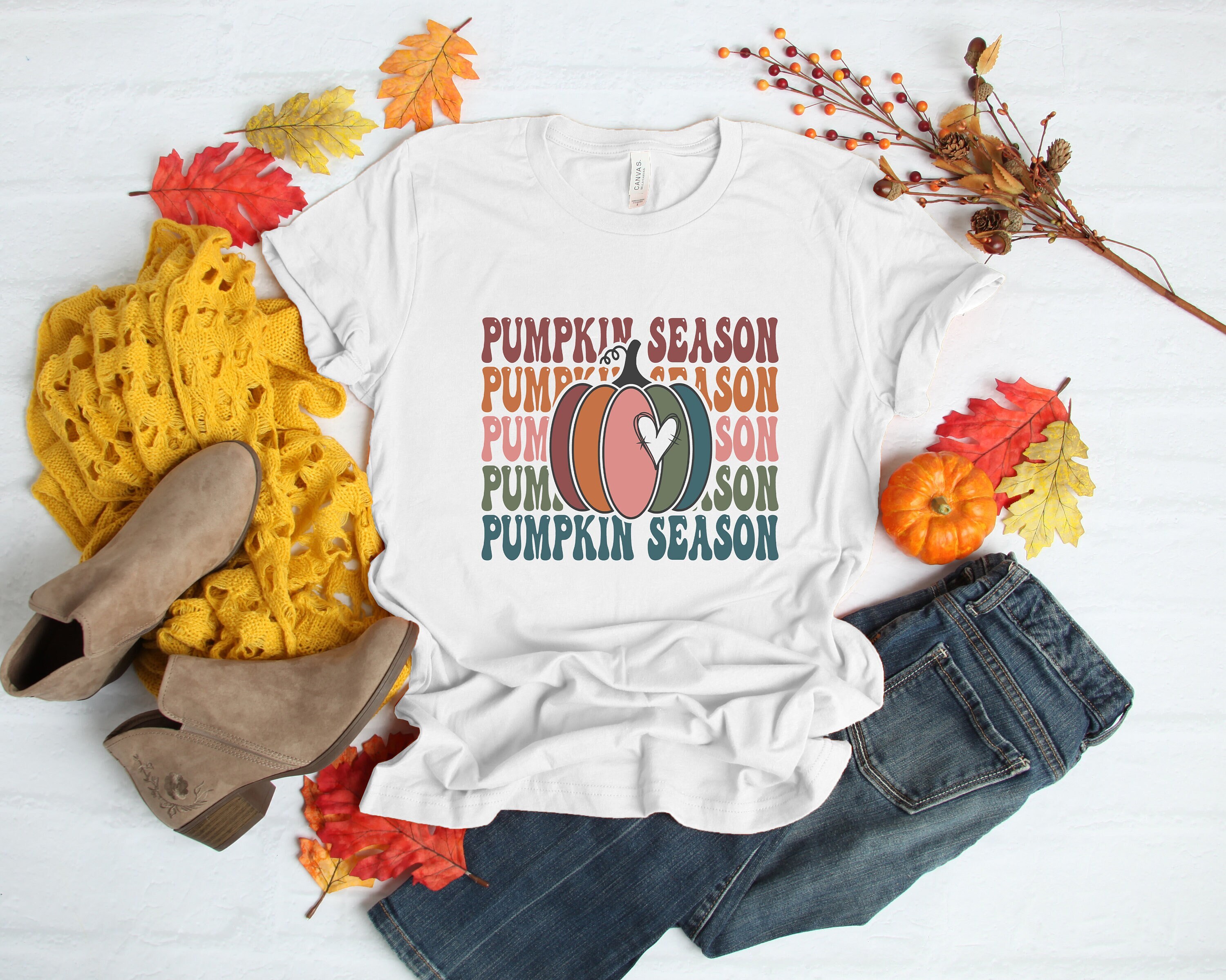 Pumpkin Season, Hey There Pumpkin,  Fall Shirt, Pumpkin Shirt, Fall Women, Fall Tshirts, Retro Shirt, Vintage Tshirt, Thanksgiving Shirts - Fall Outfits, Shirtshack Boutique