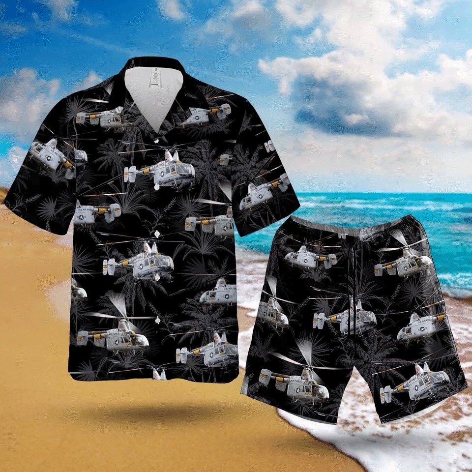 Kaman Hawaii Shirt Set Unisex Ha80779