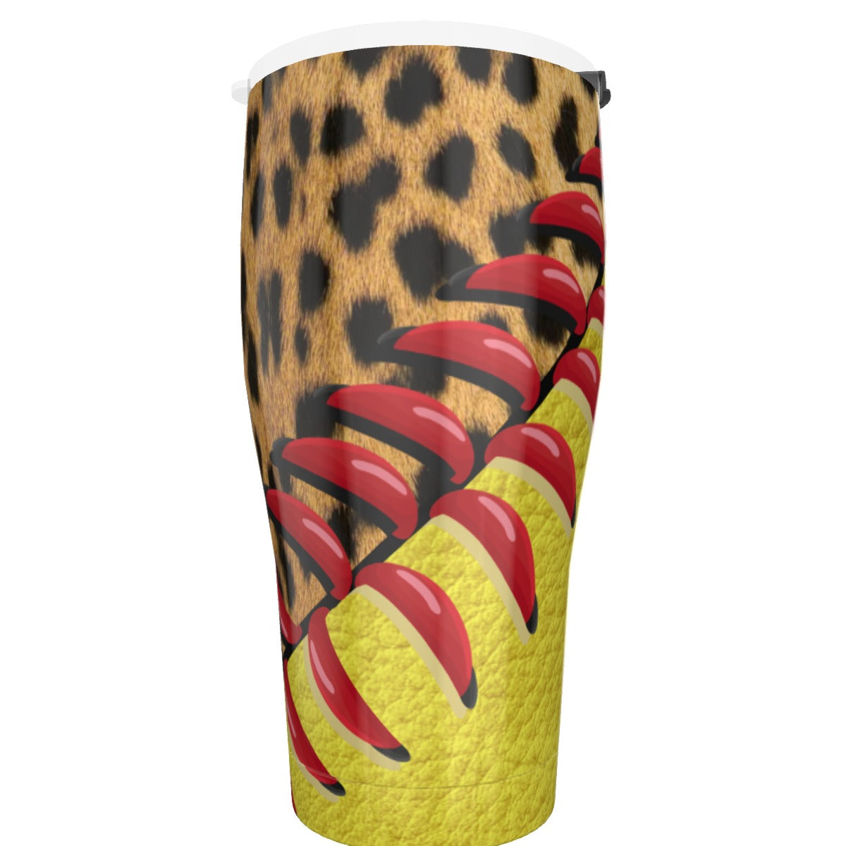 Softball Leopard Tumbler 30Oz