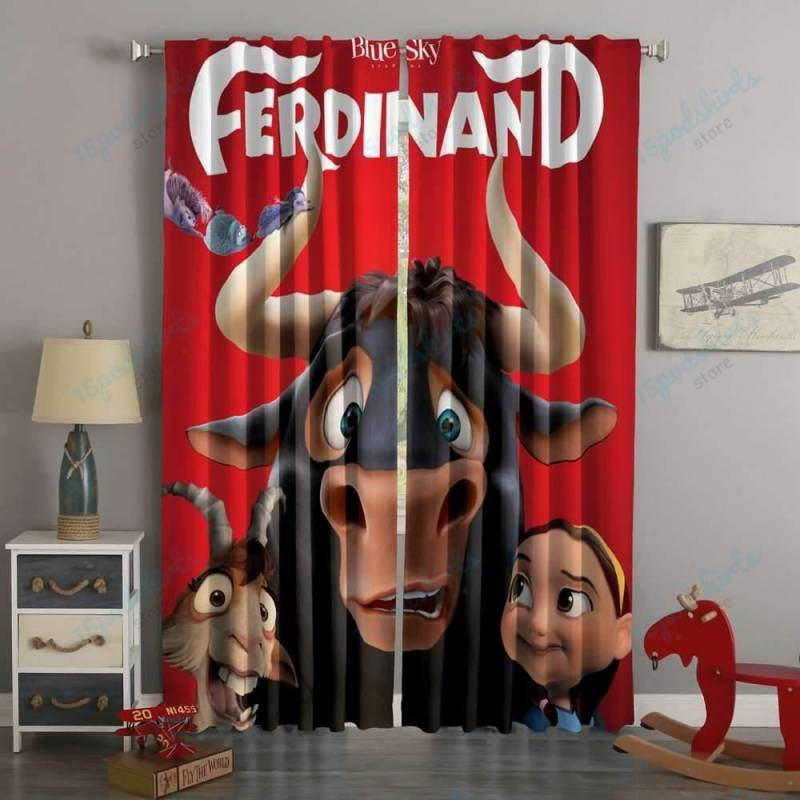 3D Printed Ferdinand Style Custom Living Room Curtains