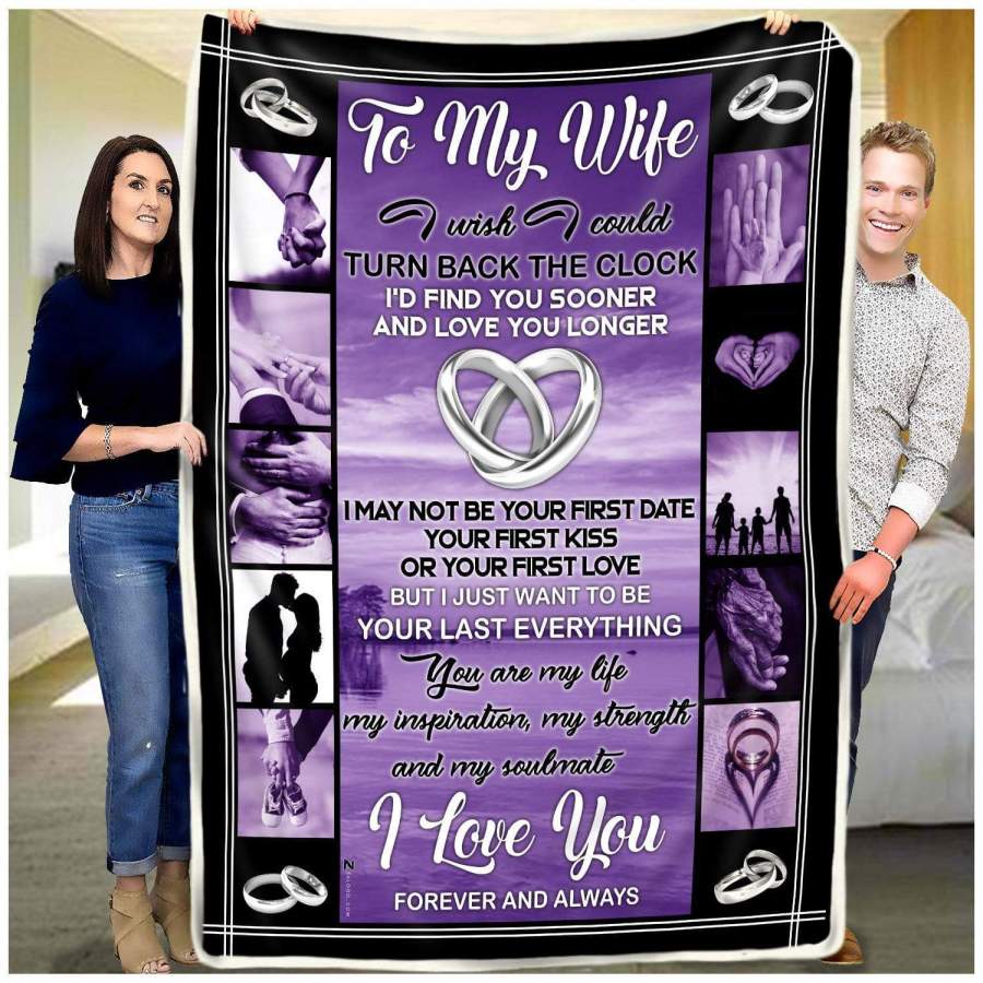 You Are My Life Blanket From Husband Gift For Wife