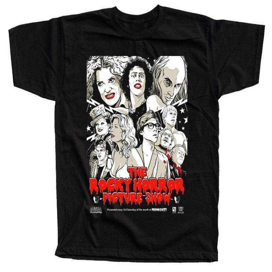 The Rocky Horror Picture Show Movie Poster 1975 T Shirt Men’s T Shirt