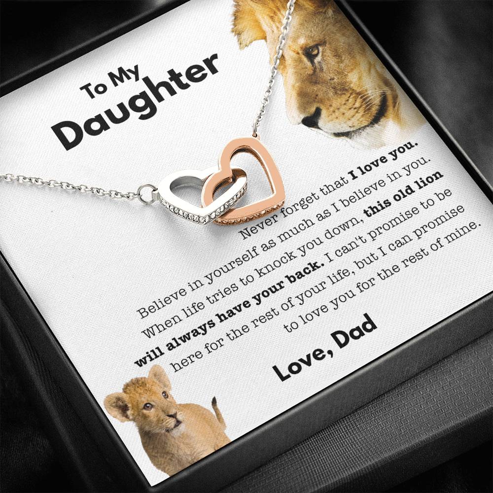 To My Daughter – Old Lion – Necklace