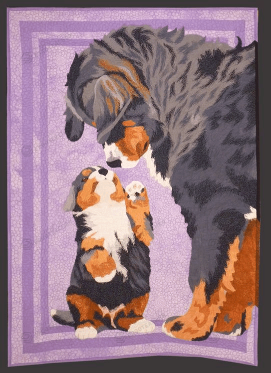 Dog Mom And Puppy Blanket Gifts For Dog’s Owners  And PetsFrom Son Daughter Gifts For Mom Bernese Mountain Dog Mom Quilt Blanket Great Customized Blanket Gifts For Mother’s DayBirthday Christmas Thanksgiving