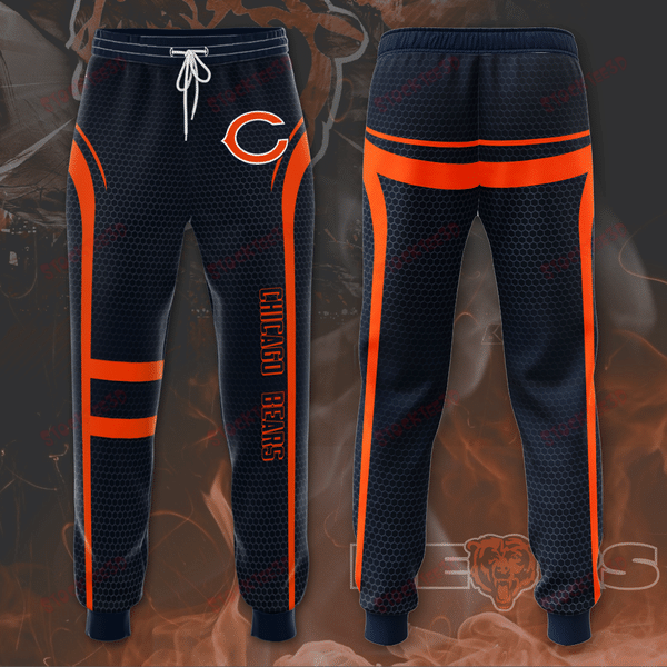 Chicago Bears 3D Printed Pocket Sweatpant 42