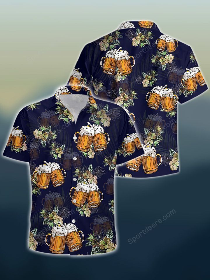 Beer Tropical Hawaiian Shirts Ha60899