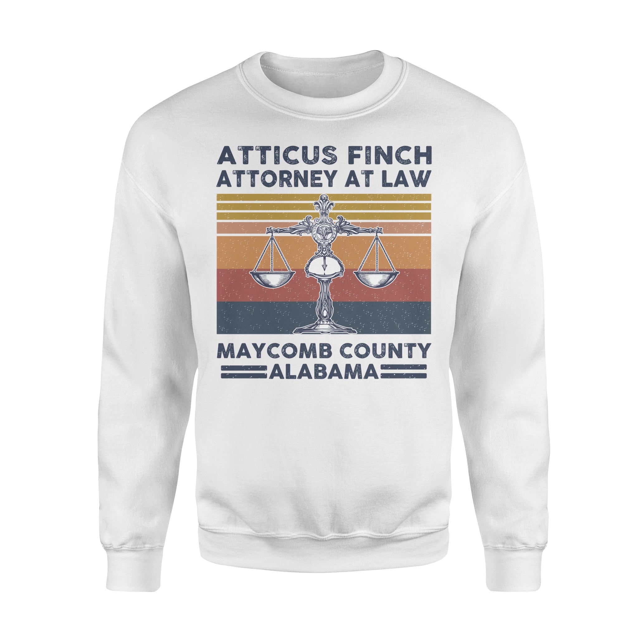 Dreameris – Atticus Finch Attorney At Law Maycomb Country Alabama – Standard Crew Neck Sweatshirt