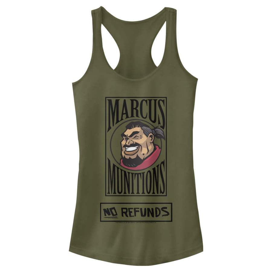 Borderlands 3 Junior’s Marcus Munitions No Refund Dealer  Racerback Tank