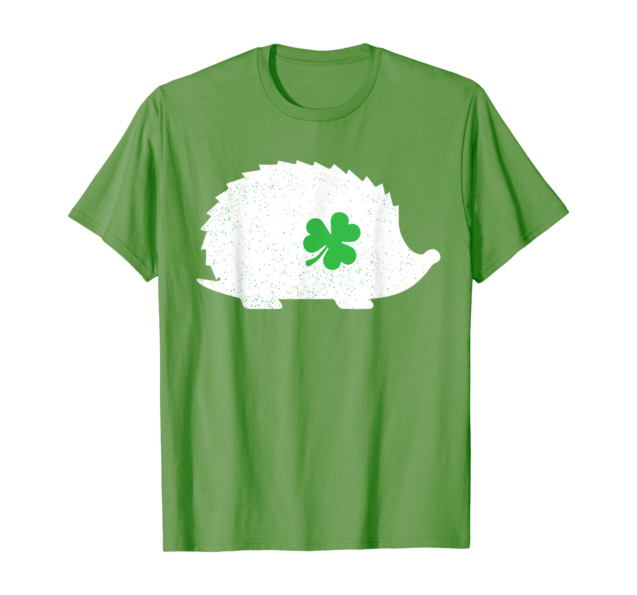 Hedgehog St Patricks Day Shirt Mom Dad Shamrock Pet Gift Tee