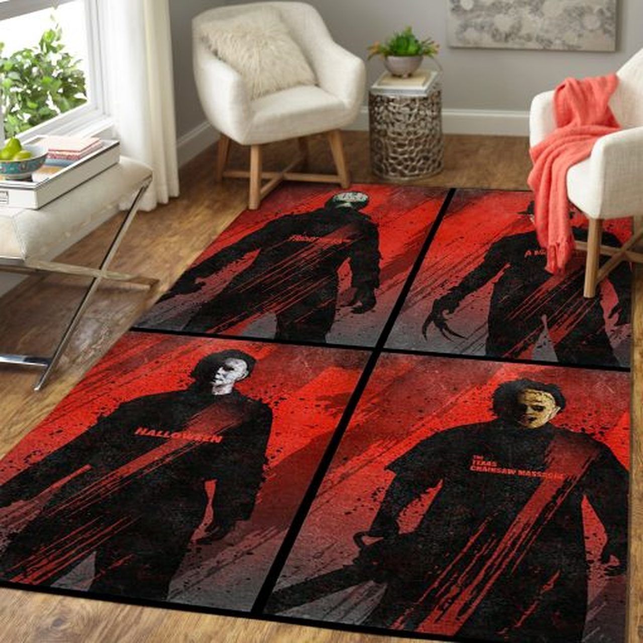 F.R.I.E.N.D.S  Murderverse Area Rugs Living Room Carpet Floor Decor The US Decor