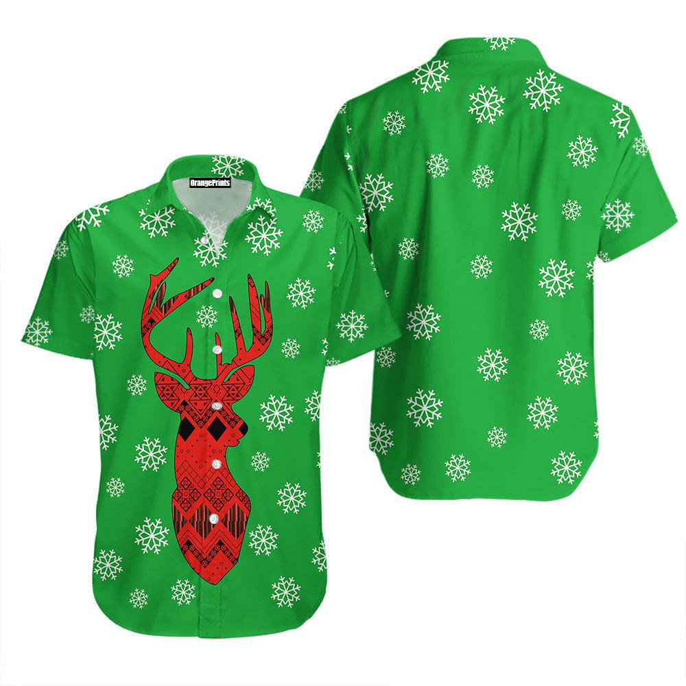 Green Xmas Aloha Hawaii Shirts For Men Women Ha102129