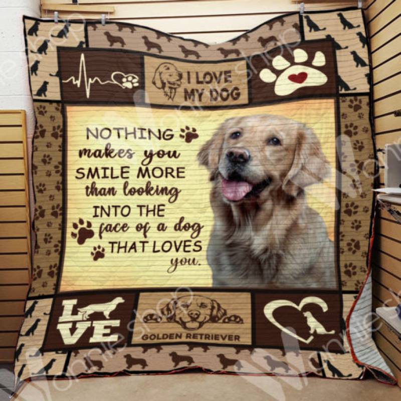 Golden Retriever Dog Blanket OCT2901 76O56