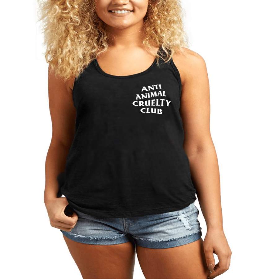 Women’s | Anti Animal Cruelty Club | Ideal Tank Top