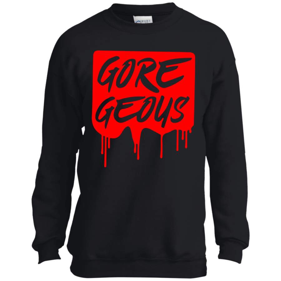 Gory halloween Youth LS shirt/Sweatshirt/Hoodie