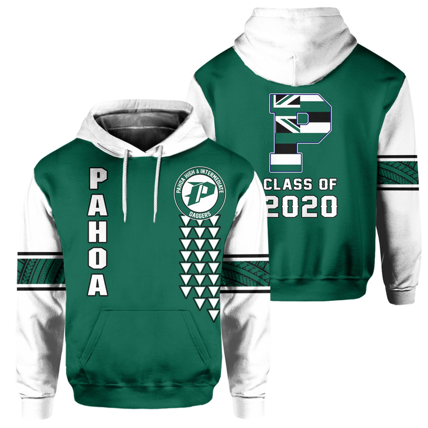 (Personalized) Alohawaii – Pahoa High Custom Your Class Pullover Hoodie AH J0