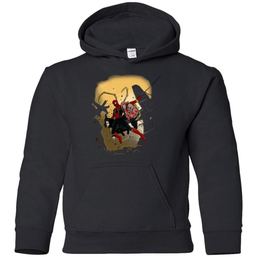 The Infinity Spiderman Youth Hoodie