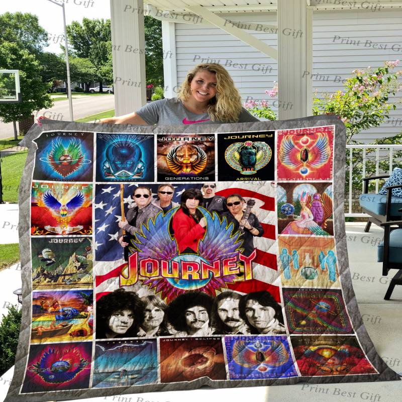 Journey Albums Cover Poster Quilt - Poster Art Design