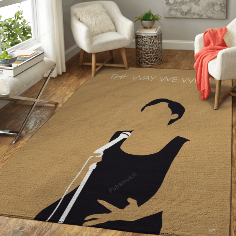 No170 My Barbra Streisand Minimal Music Artwork Minimal Music Artworks Art For Fans Area Rug Living Room Carpet – Snundi