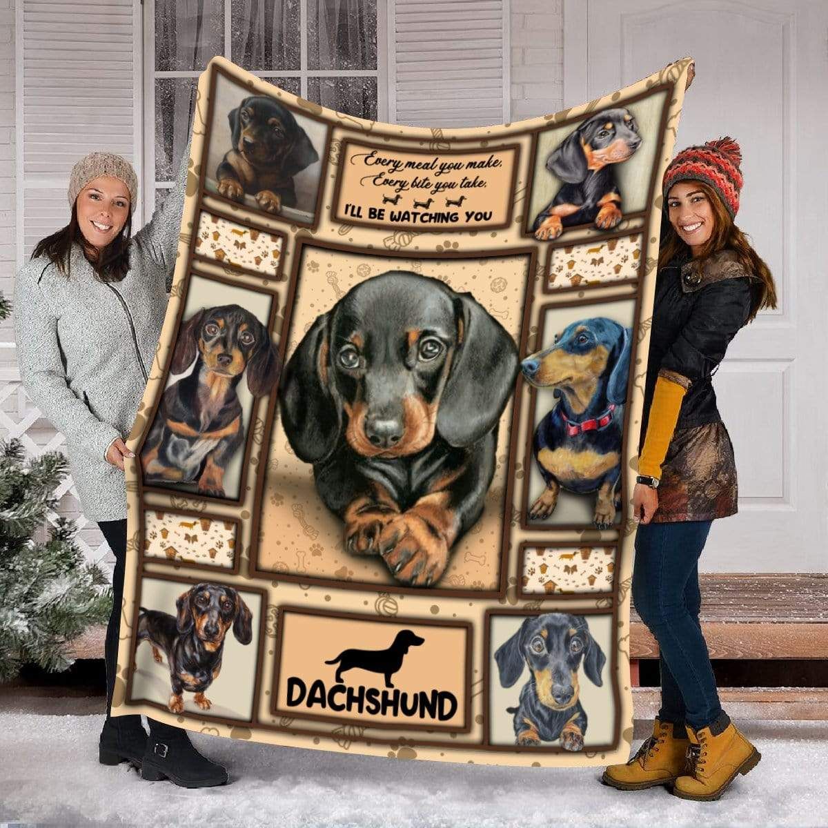 Dachshund Puppy MMC1711956 Fleece Blanket