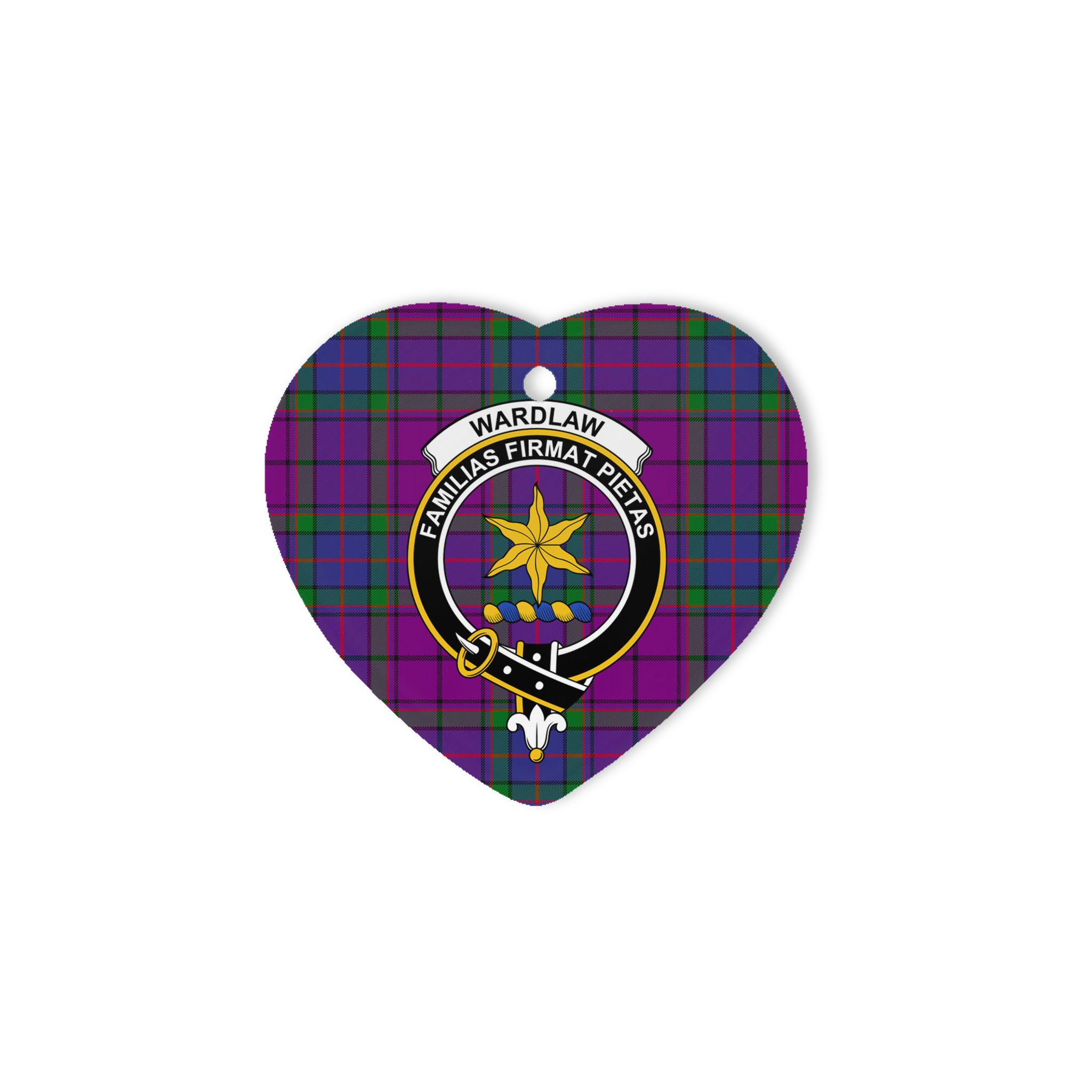 Wardlaw Scottish Clan Plaid Ornament Gift. Christmas Tree Ornament Wardlaw Clan Tartan Ornament Great Christmas Ornaments Gift Heart Ornament