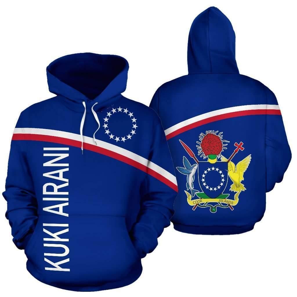 Cook Islands All Over Hoodie Curve Version