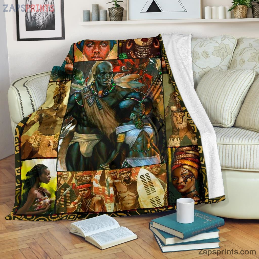 The Beauty Of African Culture – African Culture Ccvxxvii Blanket – African Culture And Traditions Fleece Blanket