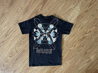 Vintage Muse Album Tour T-shirt Indie Rock Band Tee Rare 3295