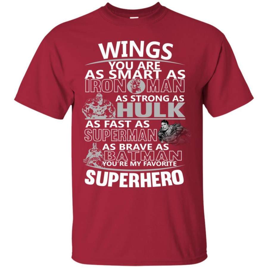 Detroit Red Wings You’re My Favorite Super Hero T Shirts