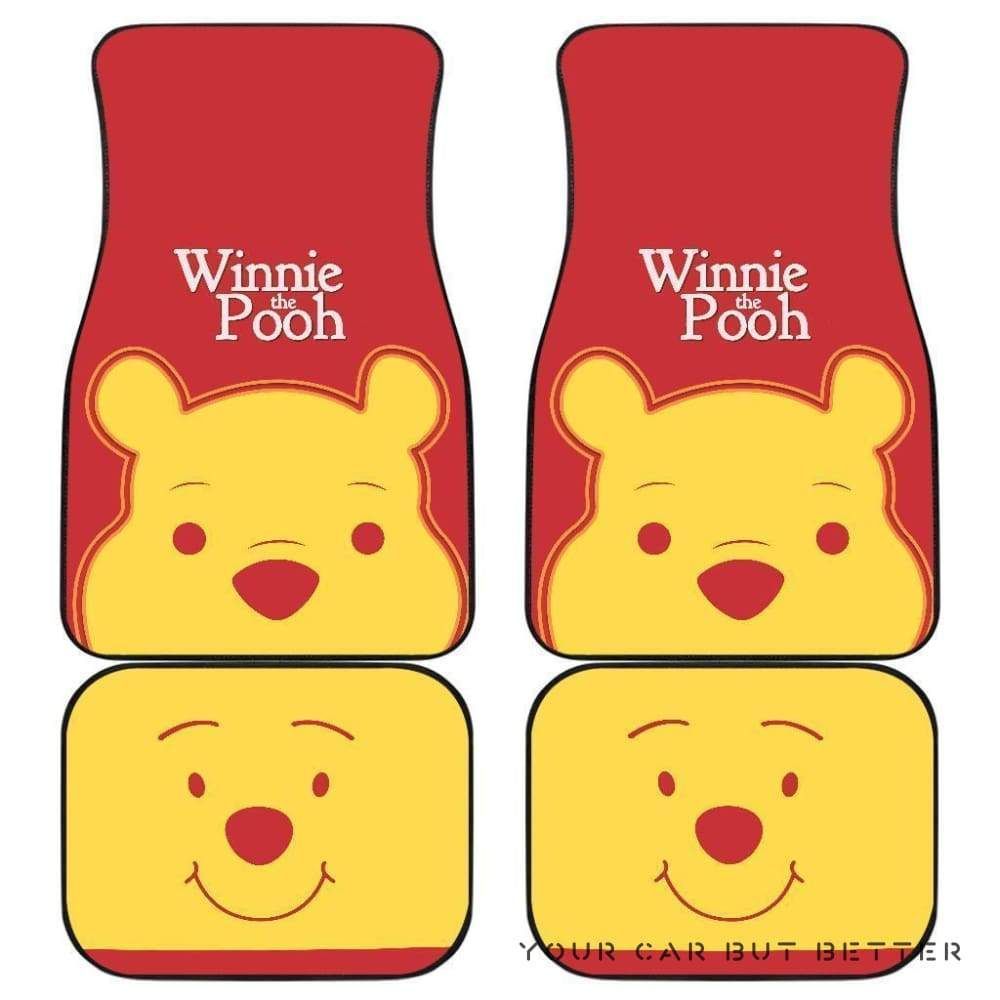 Pooh In Winnie The Pooh Custom Car Floor Mats 173218 Personalized Car Seat Floor Mat Custom Print