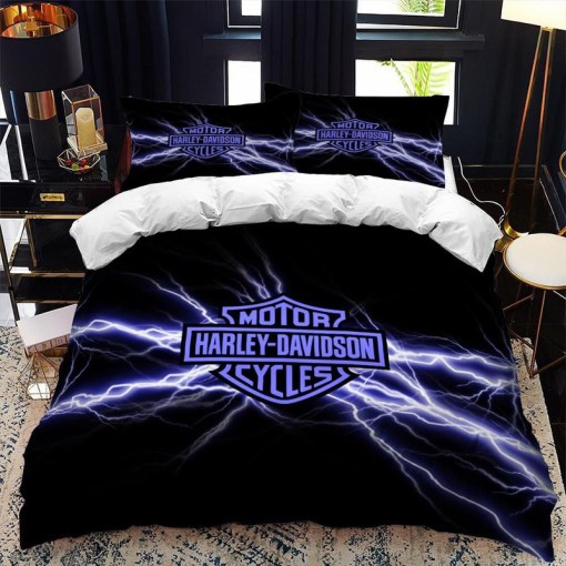 The Motorcycle Duvet Cover Pillowcase Home Decor 3D Bedding Set 9594