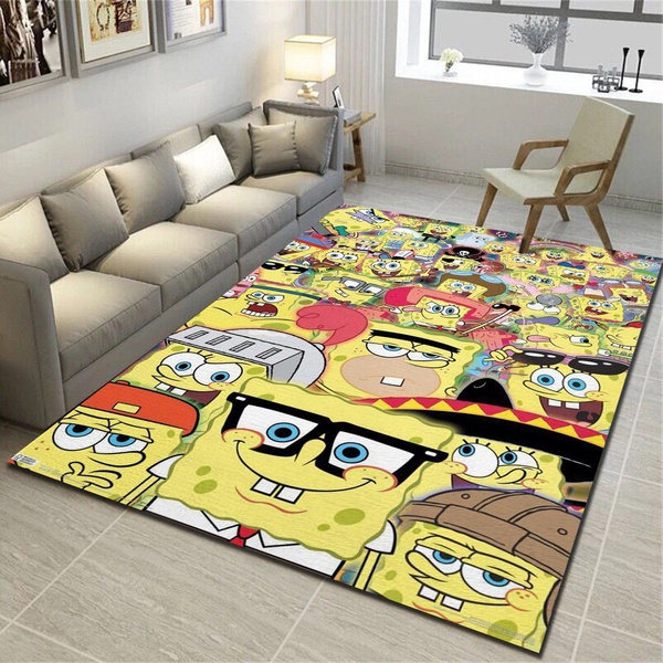 Nickelodeon Spongebob Disguise Rug, Living Room Bedroom Carpet